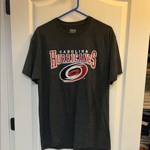 Blue 84 Dark Gray Carolina Hurricanes Tee
